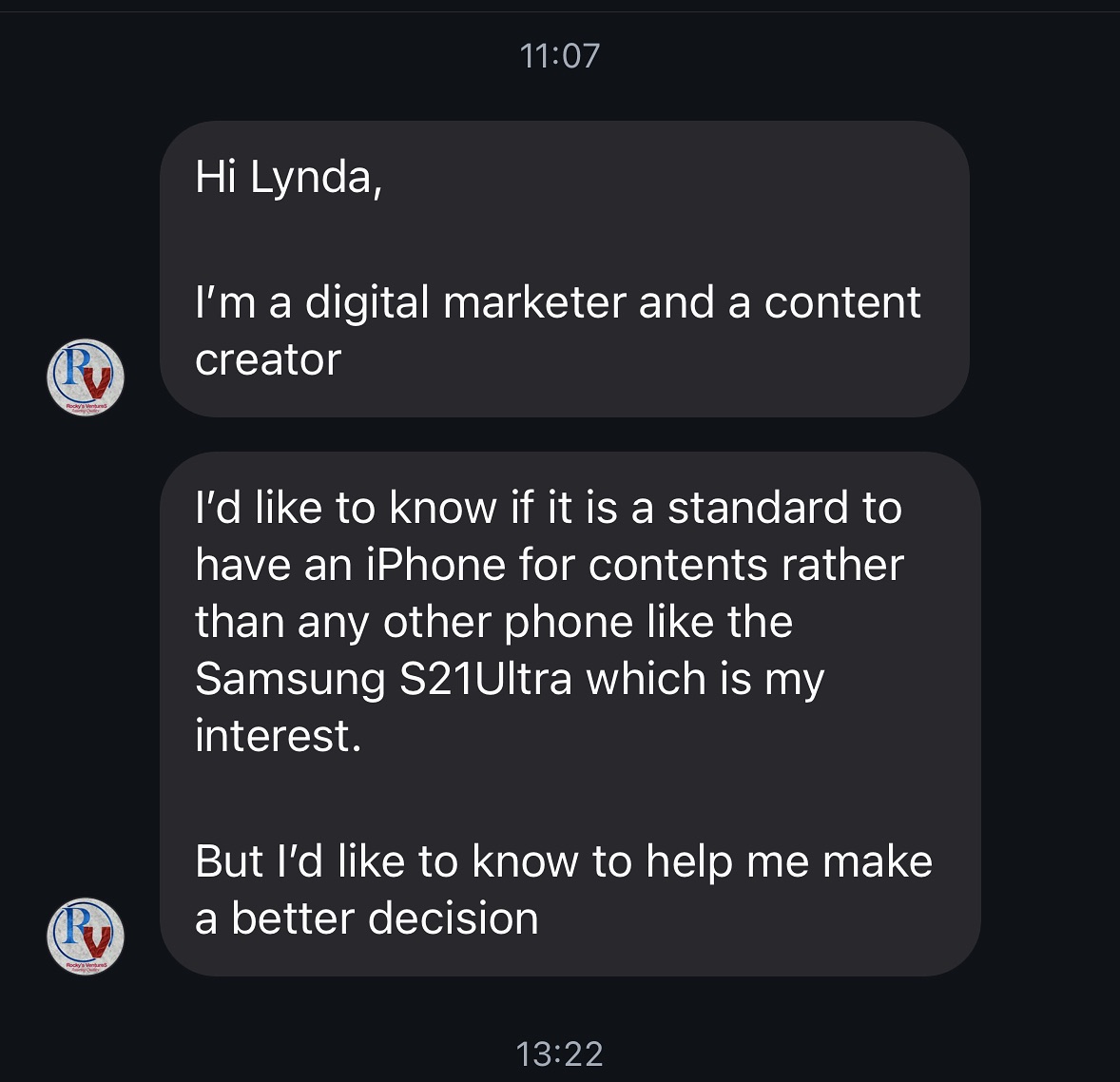 Guys, help a content creator out. What would you advise?
#LivewithLynda #withcreativityeverythingcomesalive #iphonevssamsung